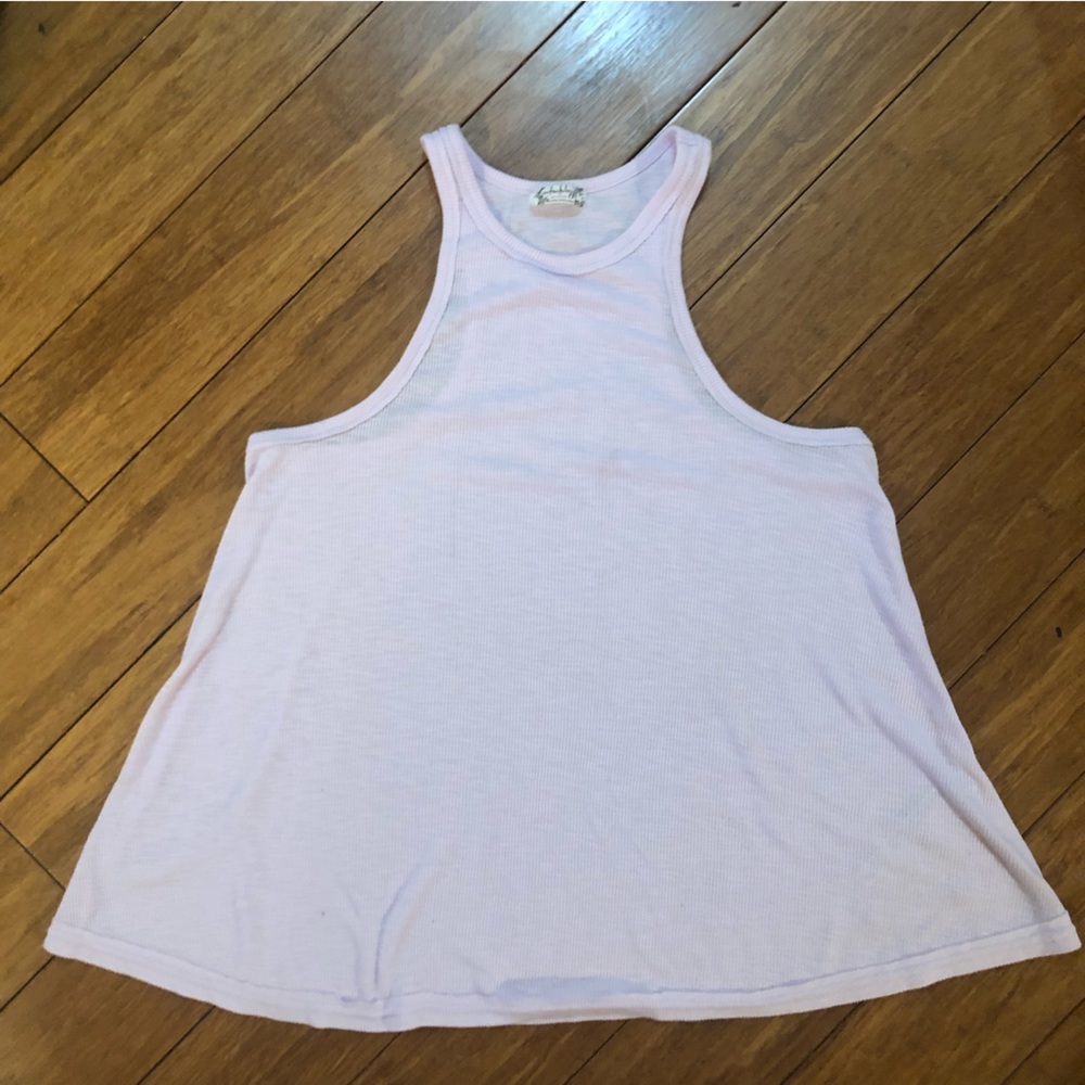 Free People light pink tank top size xsmall